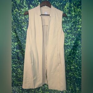 Chico's Cream Sleeveless Vest